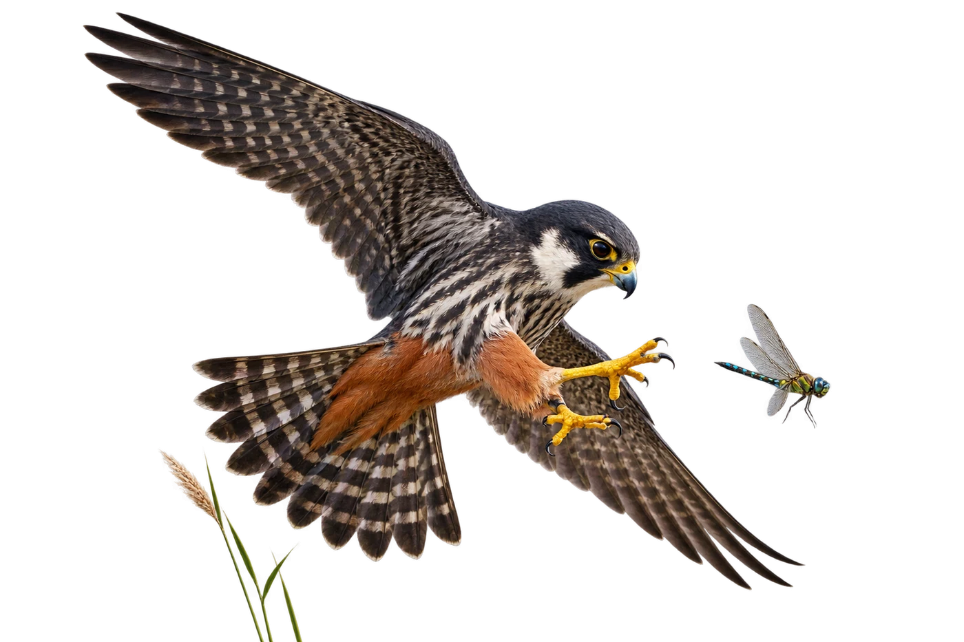 Eurasian Hobby: Pursuit