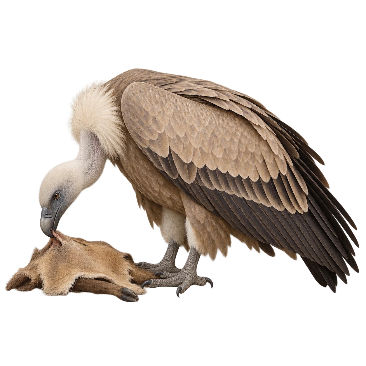Griffon Vulture: Scavenging · Search flight