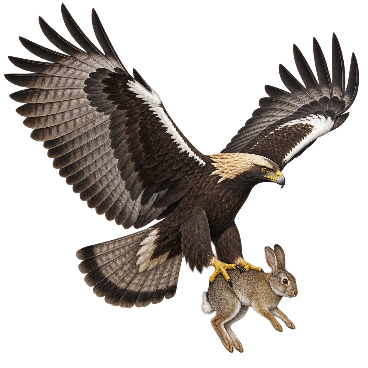 Spanish Imperial Eagle: Perch hunting · Search flight · Scavenging