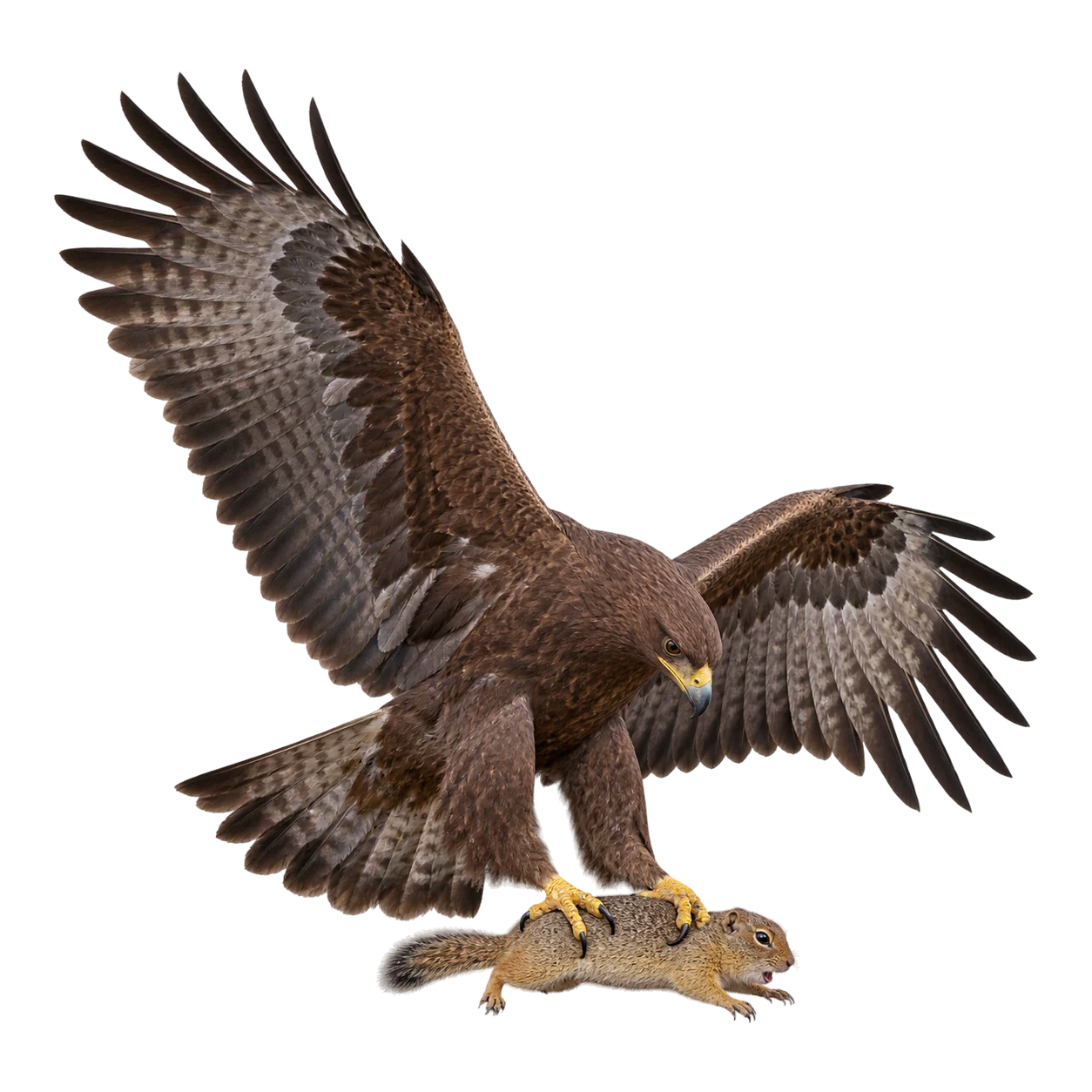 Steppe Eagle: Perch hunting · Hunting on foot · Search flight · Scavenging