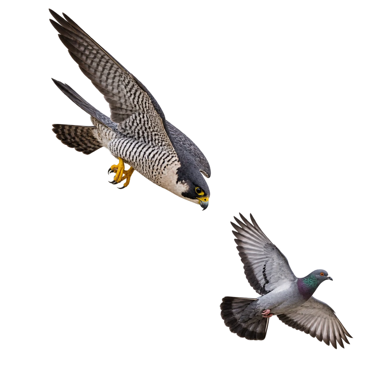 Peregrine Falcon: Pursuit · Stoop