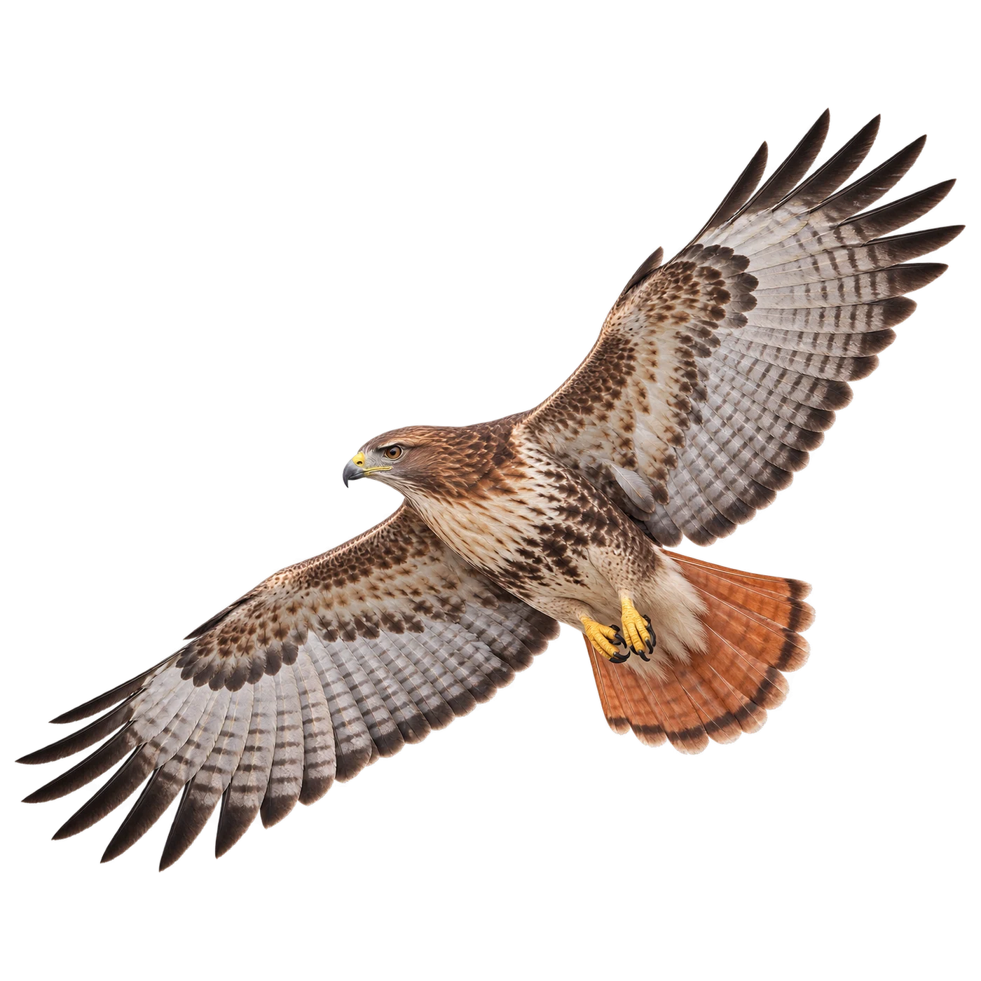 Red-tailed Hawk – Adult, Morph Pale